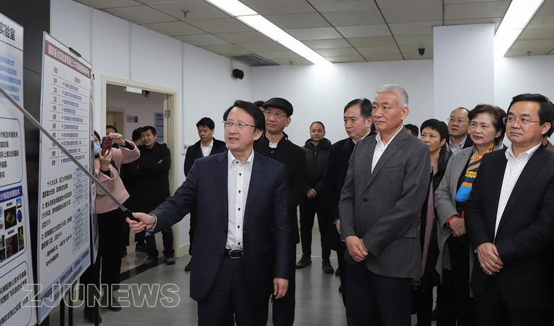 科技部黨組書記、部長王志剛來浙大調研