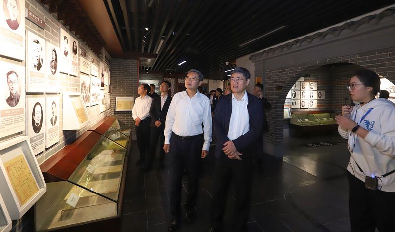 教育部黨組成員、副部長熊四皓一行來浙大調研